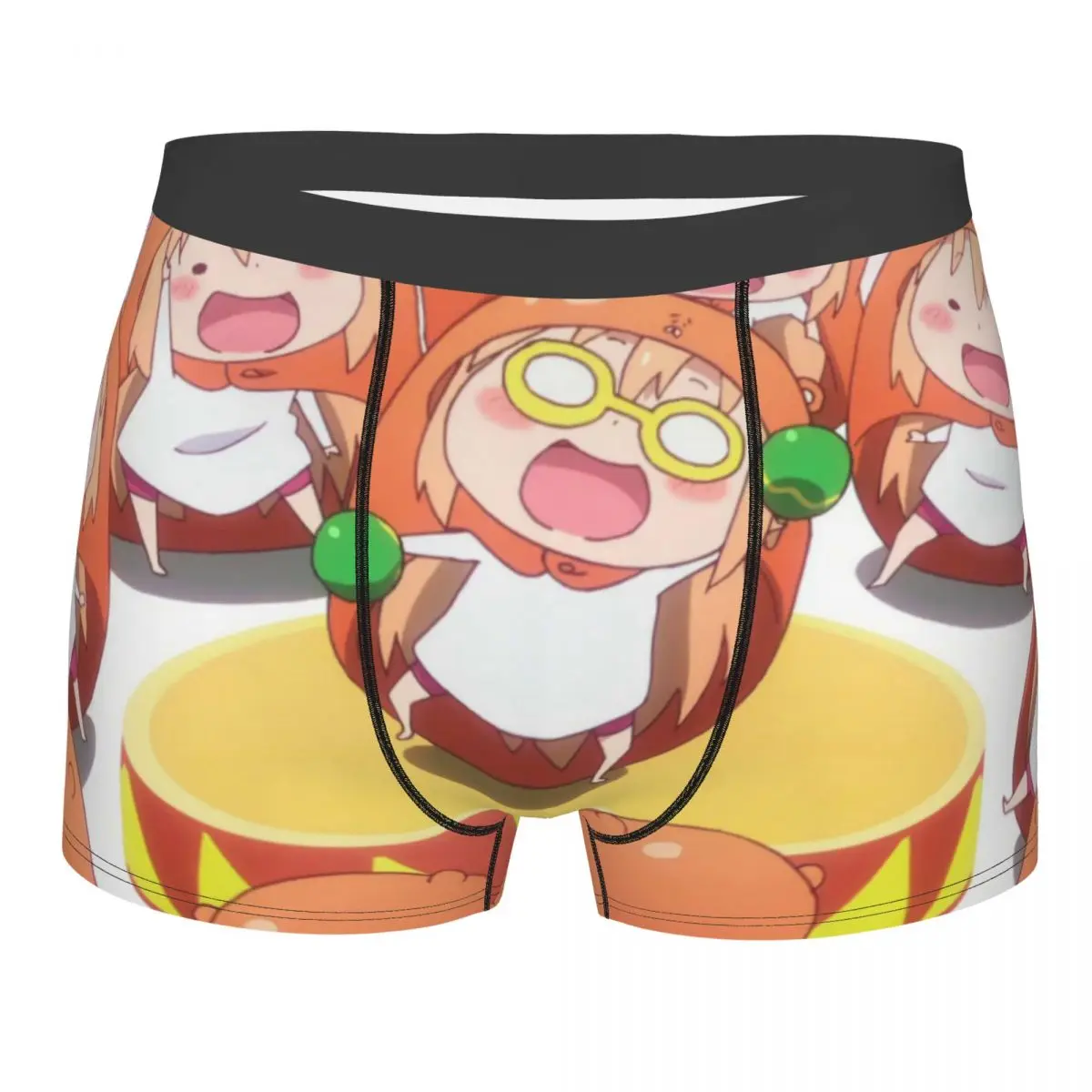 

In The Center Of The Stage Men Boxer Briefs Himouto Umaru Chan Taihei Doma Manga Breathable Underwear Print Shorts Birthday Gift
