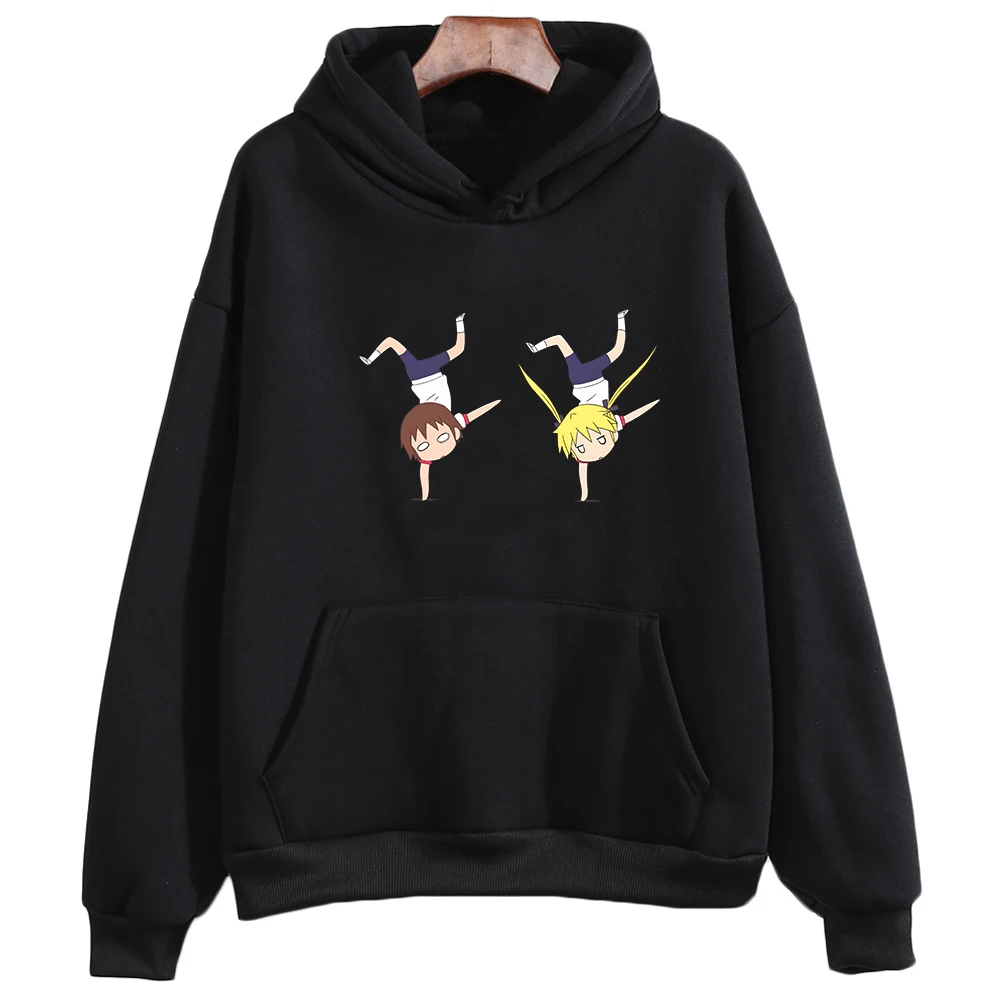 

Kill Me Baby Agiri Goshiki Yasuna Oribe Oversized Hoodie Girls Kawaii/Cute Long-sleeved Sweatshirt Cartoon Sense of Design LOOSE