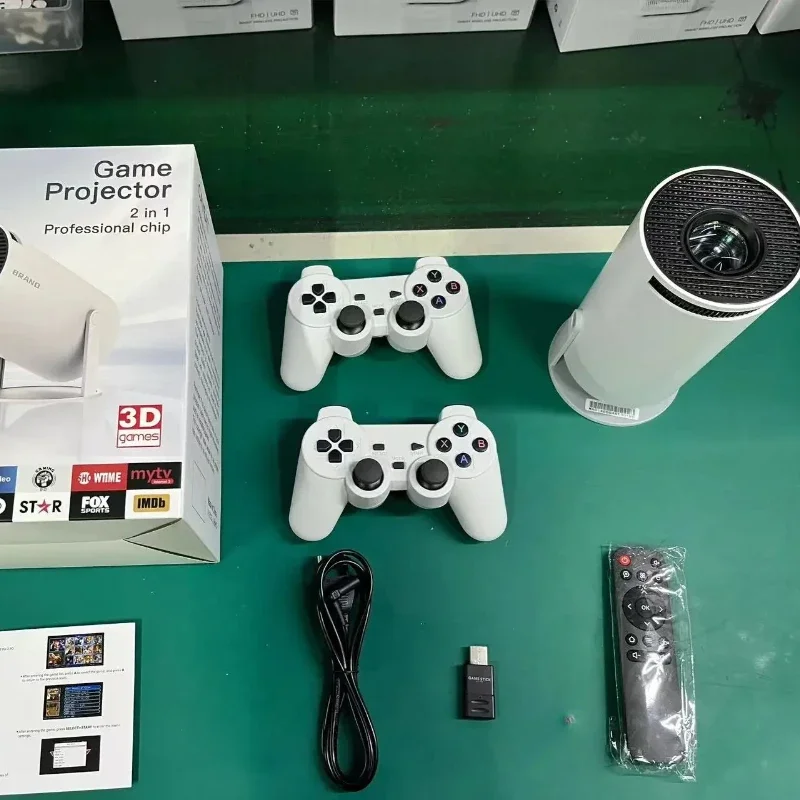 Портативный игровой проектор M300 MAX 64ГБ