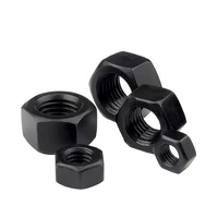 blackened carbon steel nut 8 8 hexagonal nut fasteners high strength carbon steelm14 m16 m18 m20 m22 m24 m27 m30 m36