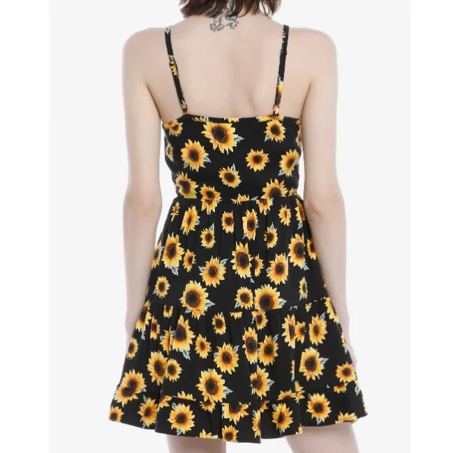 

Sunflower Tiered Strappy Dress