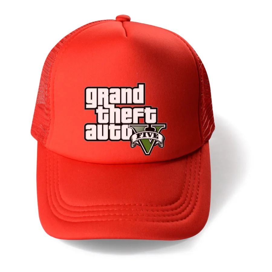 Детская бейсболка Grand Theft Auto Game Gta 5 для девочек и мальчиков шапки Солнцезащитная