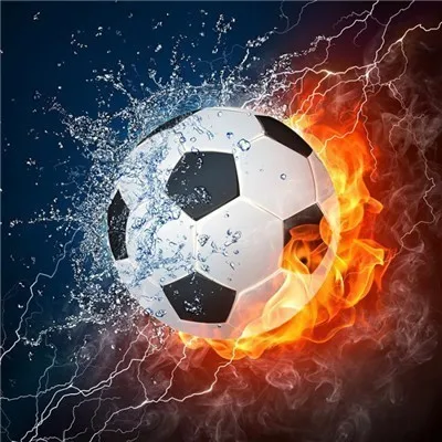 Постеры для мальчиков с изображением футбольного поля |