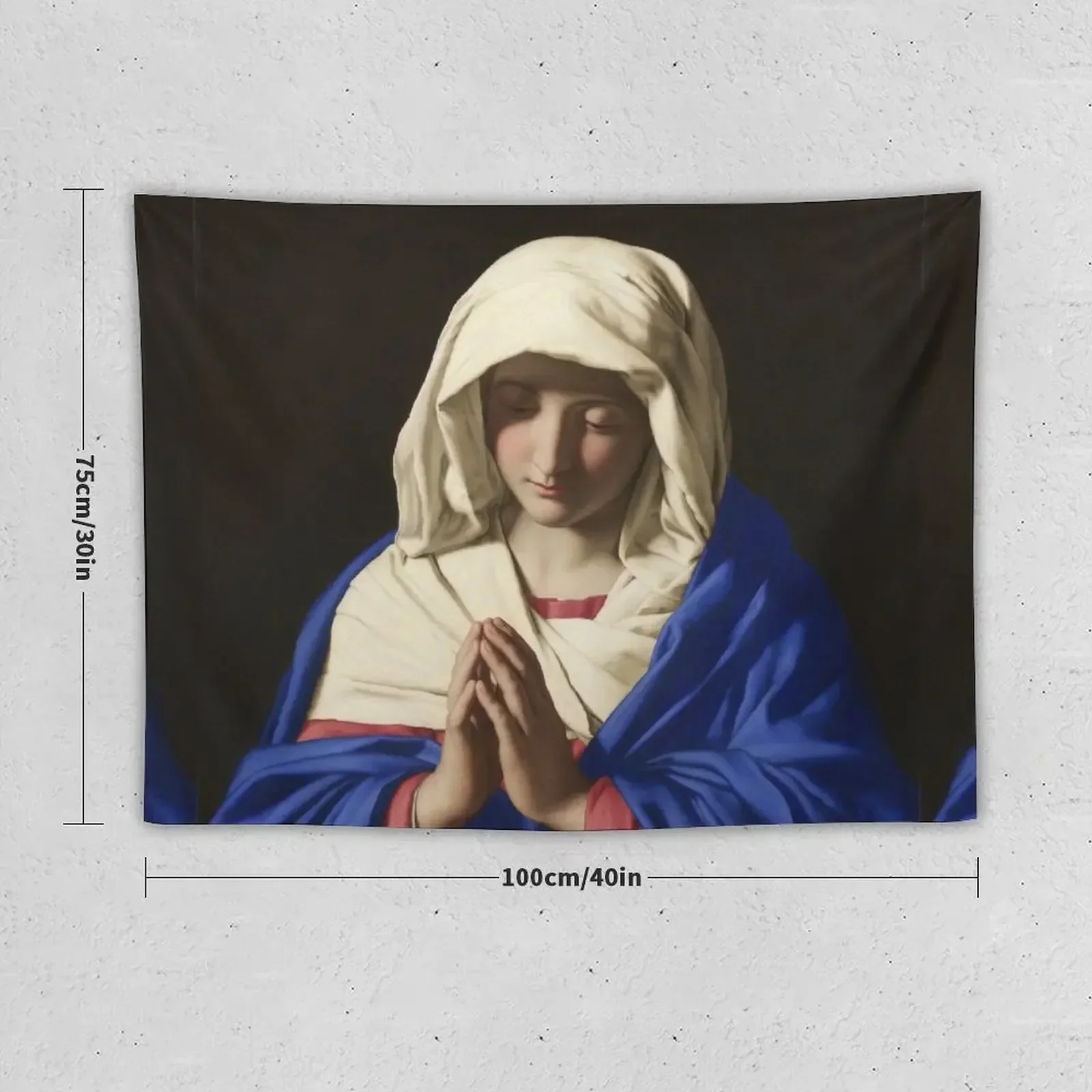 Дева Молитва-Джованни Баттиста Сальви да сассоферрато гобелен домашние