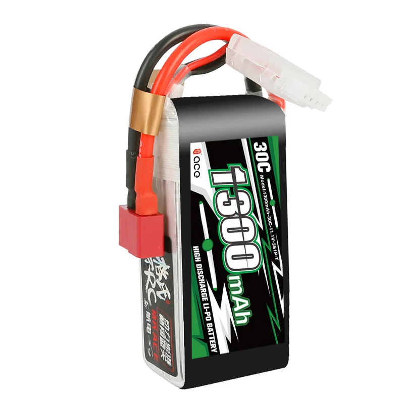 Gens ACE 3S 11.1V 1300mAh 30C Lipo T-plug