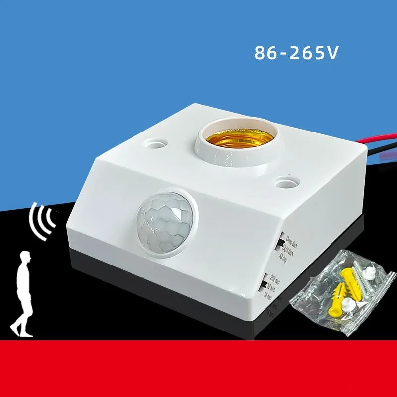 

Светодиодная лампа с пассивным ИК датчиком движения, 85-100 В переменного тока, 265 шт.