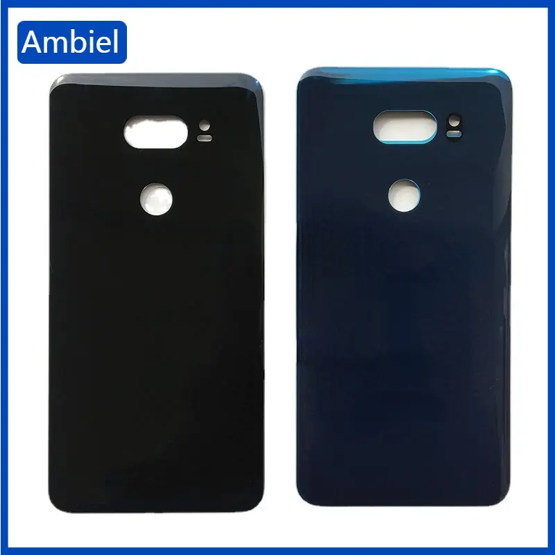 

Стеклянный задний корпус для LG V35 ThinQ задняя крышка батарейного отсека с логотипом + клей