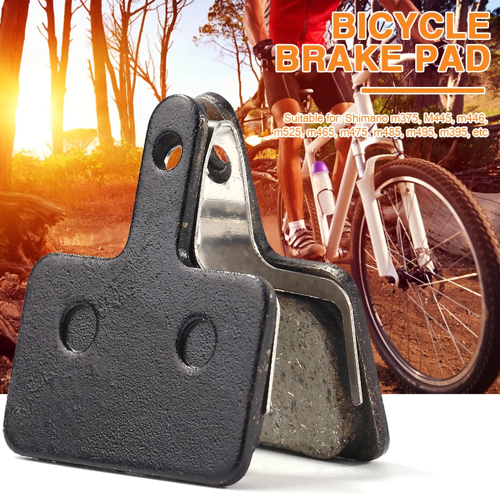 

4 Pair MTB Mountain Bicycle Disc Brake Pads for M375 M445 M446 Resin Semi-Metallic Cycling Brake Pad Parts