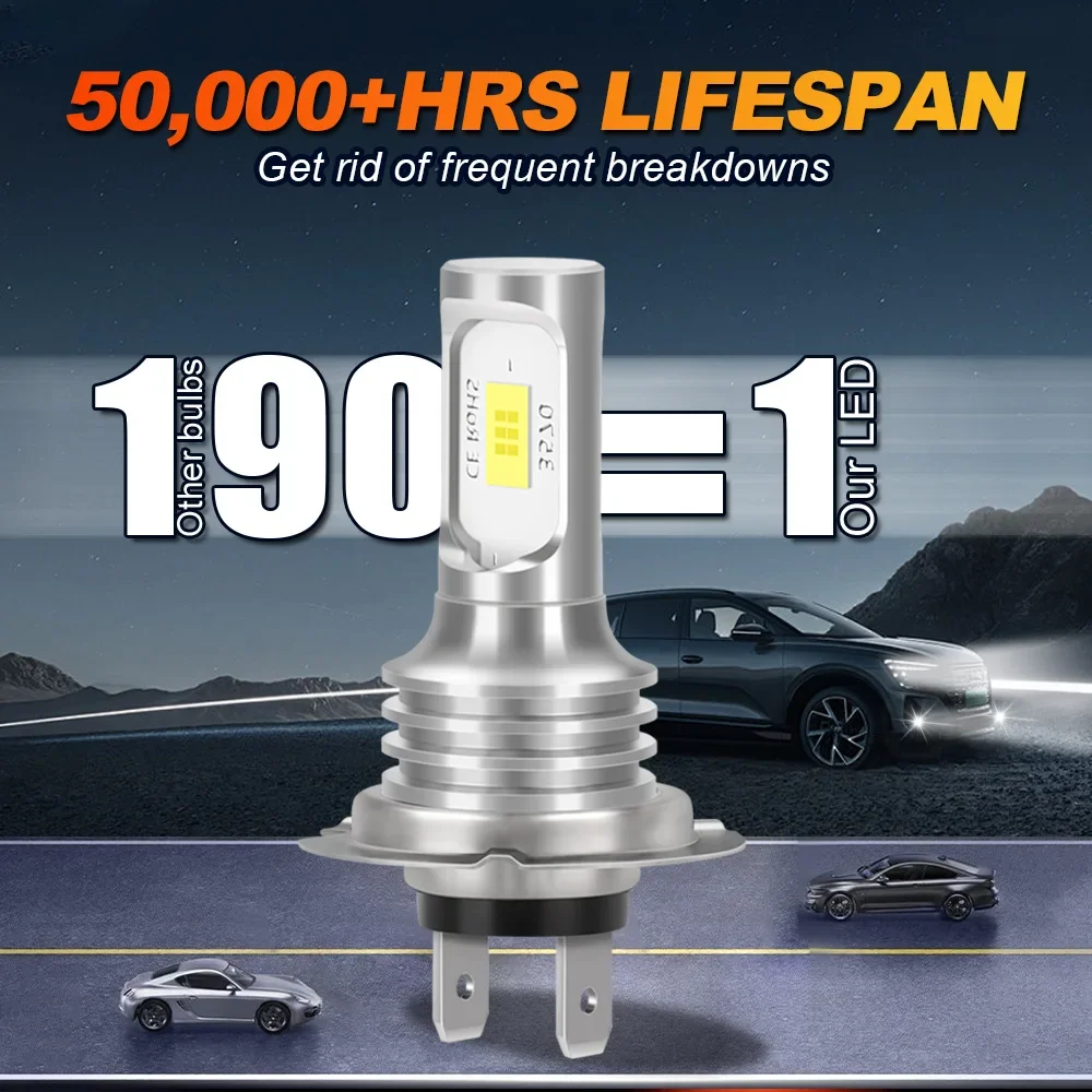 Фото Обновление Roadsun, светодиодные лампы для мотоциклов, Hi/Lo, ампулы для мотоциклетных фар для Honda CBR125R 2004, 2005, 2006, 2007, 2008, 2009, №4