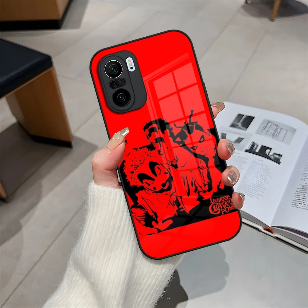 Фото Чехол для телефона ICP Insane Clown Posse для Redmi 12c 13c 12 13 Note 13 Pro Plus 11 12 Pro 10 11s 12s, чехол из закаленного стекла №3