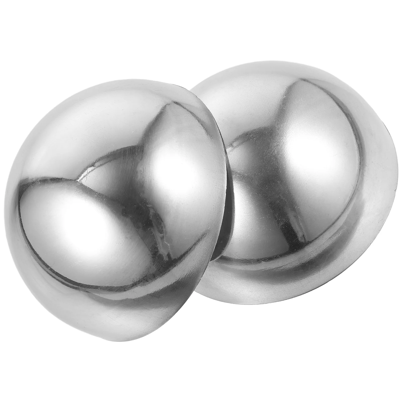 

2 шт., зеркальные шарики из нержавеющей стали