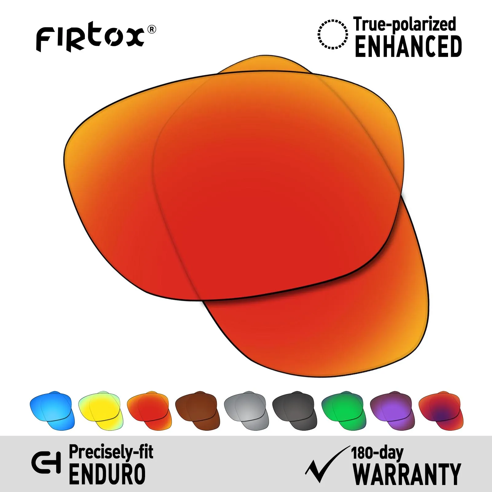 Поляризованные солнцезащитные очки Firtox True UV400 для Oakley Enduro OO9223 - 55 мм (только