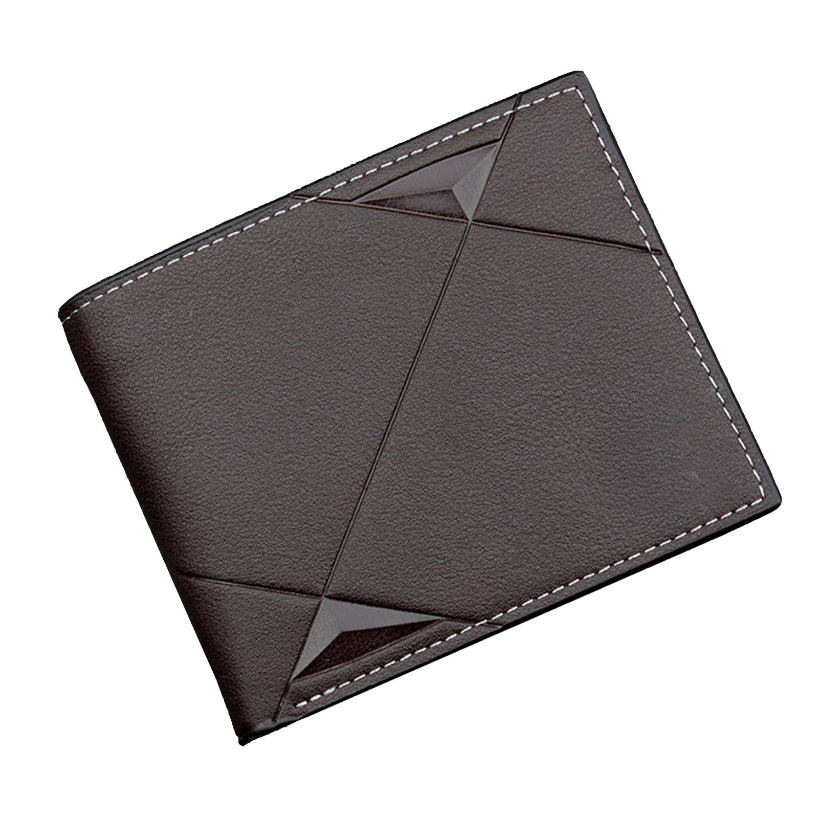 

Men Wallet Portable PU Leather Soft Three Fold Short Type Coin Purse Casual Fashion Horizontal Card Holder Daily Travel