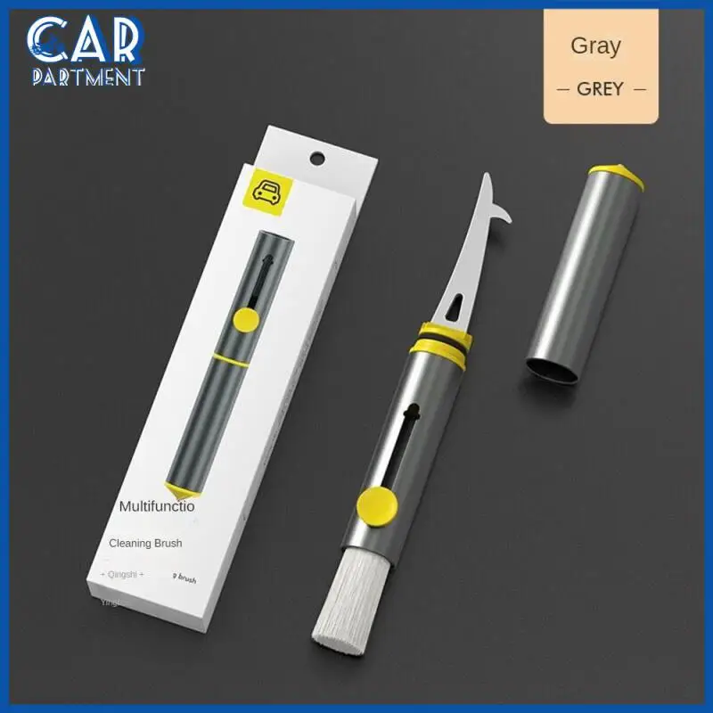 

Window Breaker Universal Soft Brush Head The Tire Gap Cleaning Hook Portable Air Outlet Gap Dust Removal Brush Multinational