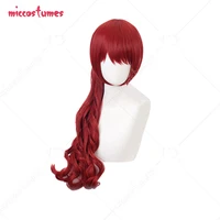 womens anime cosplay wig red wig
