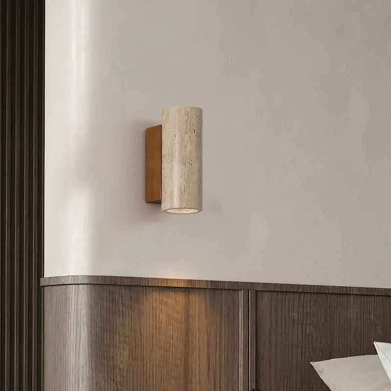 Современные водонепроницаемые Настенные светильники из натурального камня