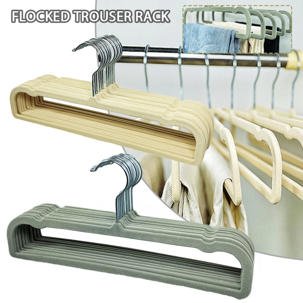 

Plastic Flannel Scarf Rack Rectangular Design Suitable For Balcony Storage Pants Hanger Multifunctional Clothes Rack Organizers