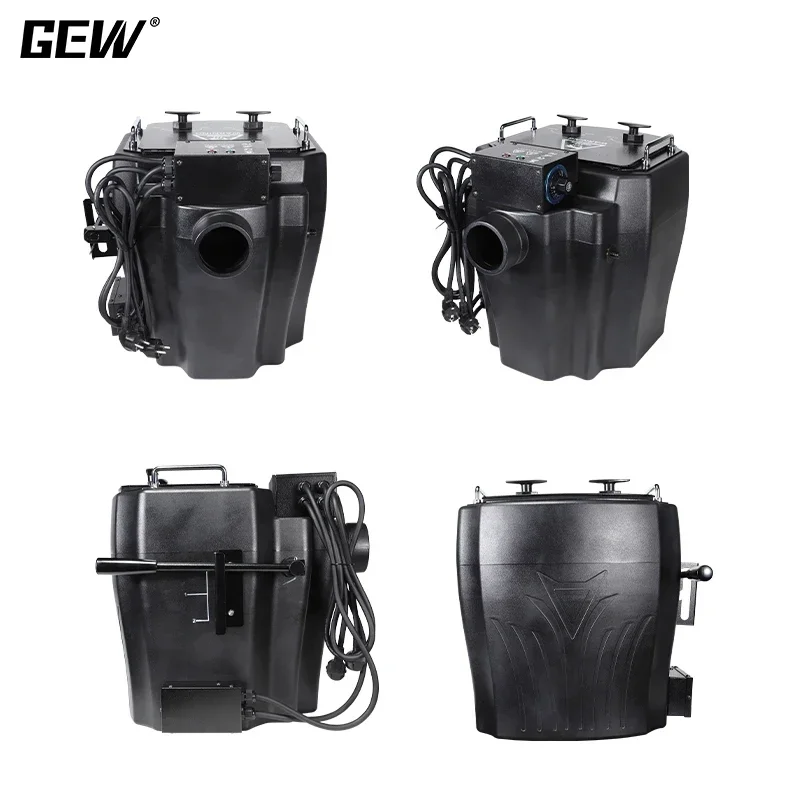 GEVV Concert Wedding KTV Party Effect Equipment Heavy Duty 6000w Big Smoke Cannon Low Dry Ice Fog Machine
