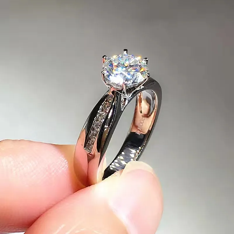 CC кольца 18K Белое позолоченное модное ювелирное изделие обручальное кольцо для