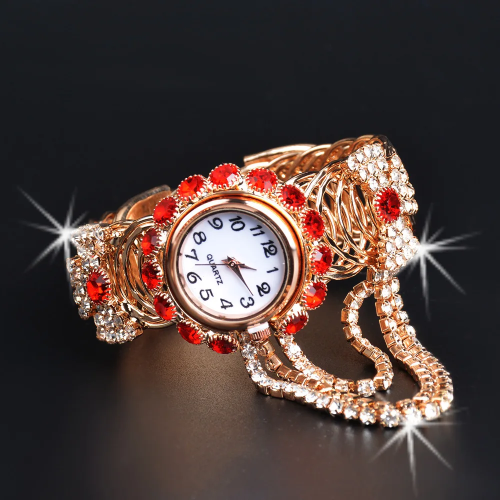 

2022 Top Brand Luxury Rhinestone Bracelet Watch Women Watches Ladies Wristwatch Relogio Feminino Reloj Mujer Montre Femme Clock