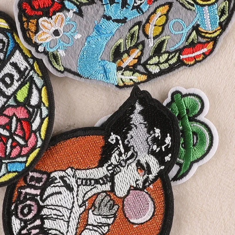 FZdiy железные нашивки для одежды индивидуальный значок с героями мультфильмов