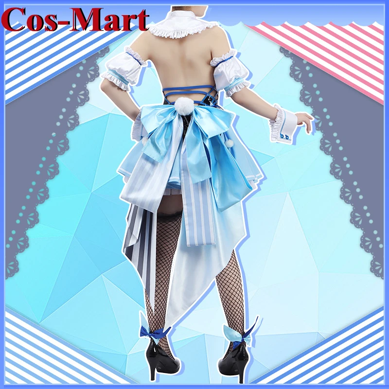 Костюм для косплея Cos-Mart аниме VTuber Hololive Usada Beijing Ora милое великолепное новое платье