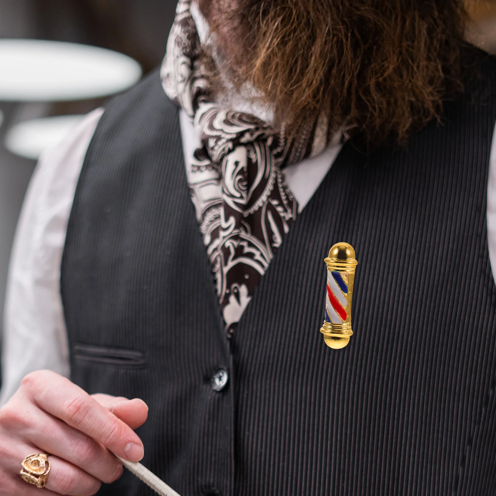 

2 шт., брошь на воротник