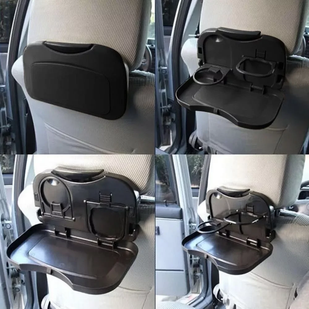 

Folding Universal Car Bracket for Food Tray Drink Holder Auto Back Rear Seat Table Tray Phone Holder Car Storage Box