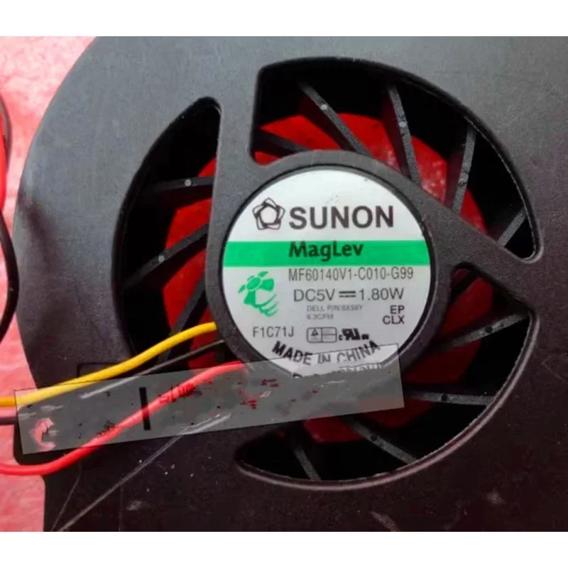 Новый оригинальный вентилятор охлаждения процессора ноутбука для Dell 0dm4dy 06x58y 9030