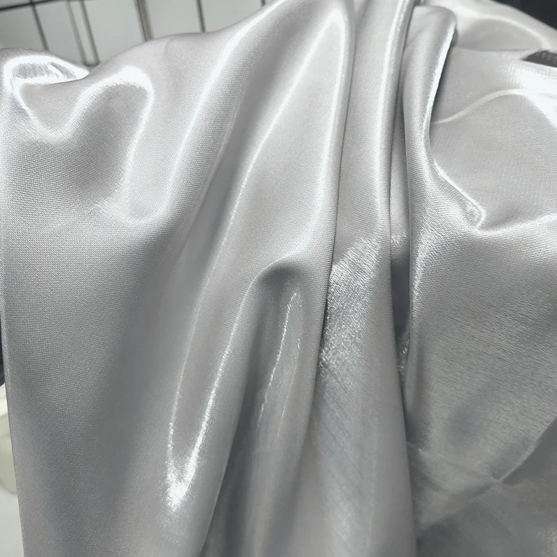 Блестящая кристаллическая светоотражающая ткань для одежды платьев костюмов