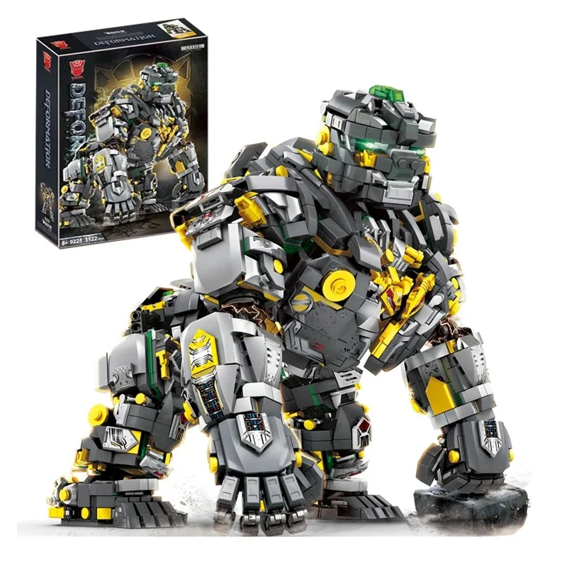 

Technical Deformation Beast Primal Robot Building Blocks Bricks Toys Giant Ape Mecha Transform Christmas Gifts Kids Boy Children