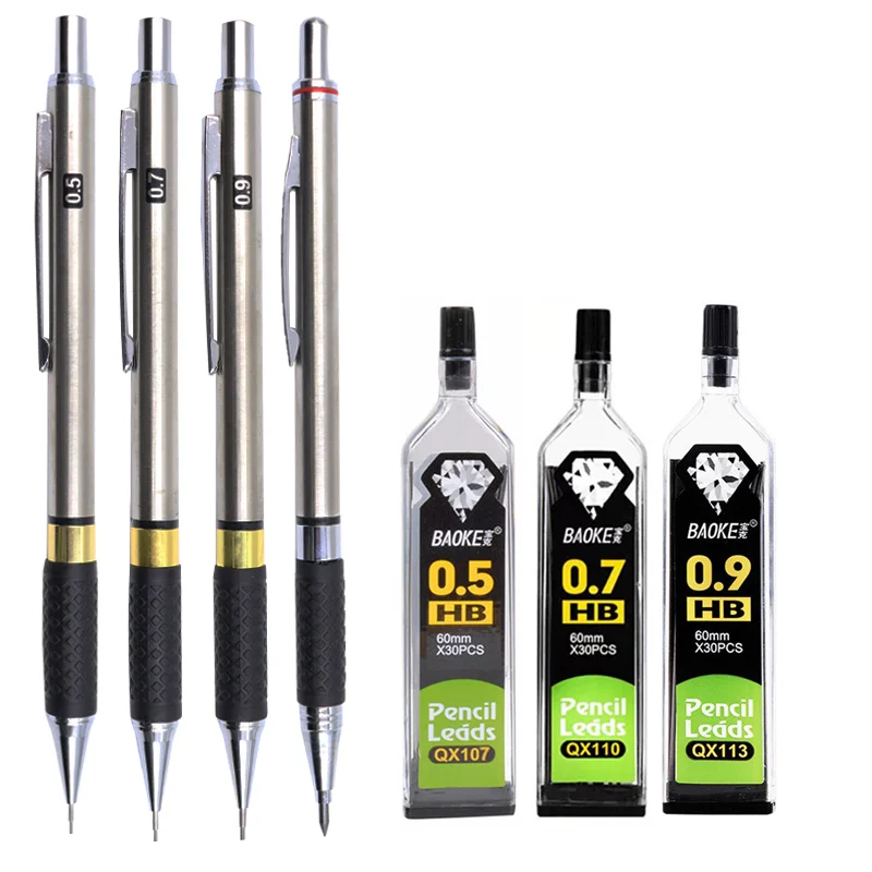 Set Art Pencils Hb 2b 2h Lead Drawing Mechanical Pencils For Writing, Sketching