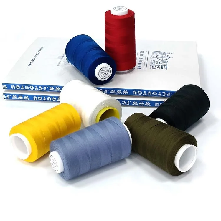 

1pc Flame retardant yarn color aramid fireproof spun sewing line 403 high temperature resistant sewing thread wholesale