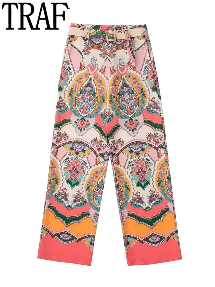 Блузка женская с длинным рукавом и принтом на пуговицах |