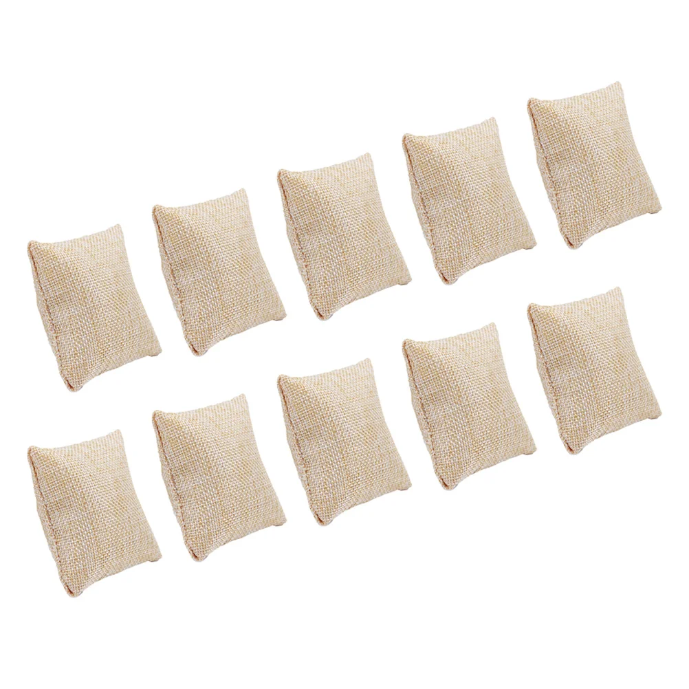 

10 PCS Watch Watch Holder Counter Pillows Small Bracelet Watch Pillow Jewelry Display Pillow Chain Pillow