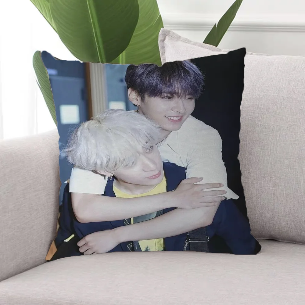 Роскошный чехол для подушки B-Bang Chan роскошные наволочки кровати 40x40 эстетическое