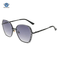teenyoun eyewear new wishbone sunglasses luxury brand fashion gradient color sun glasses women
