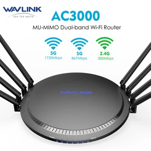 Wavlink AC3000 гигабитный wifi роутер беспроводной wifi расширитель диапазона wifi усилитель сигнала USB3.0 2,4G 5 ГГц EUUSUK AU разъем