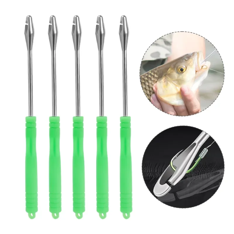 

1PC Stainless Steel Hook Detacher Remover Tool Unhooking Device Fishing Tackle Safety Extractor Fishing Tools Fish Hook Remover