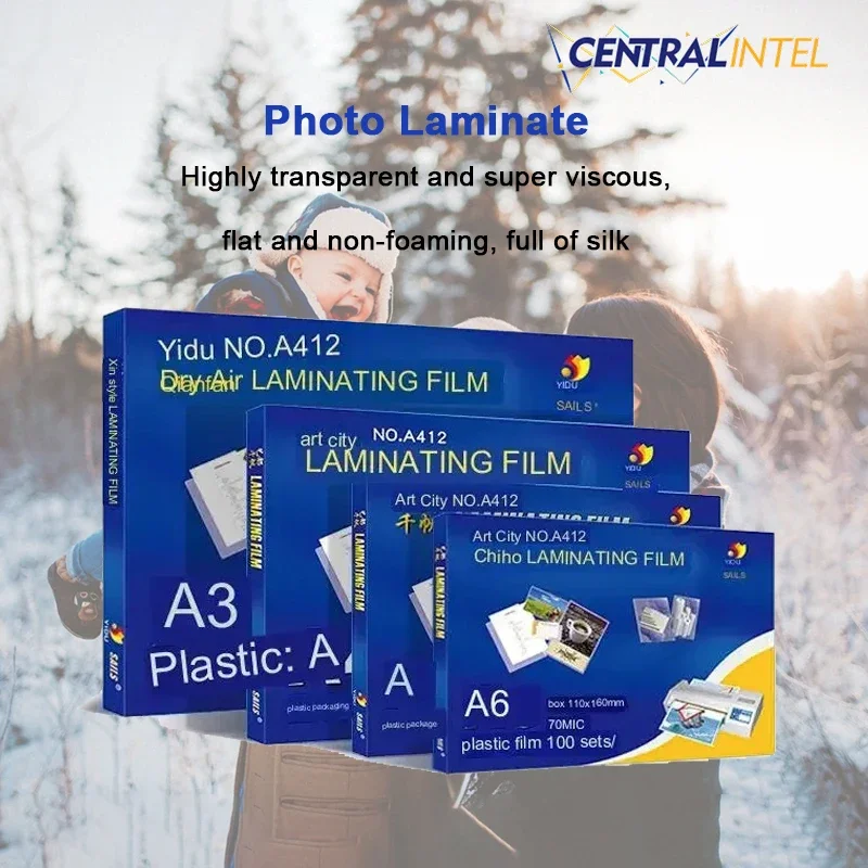 Термопленка для ламинирования А4/А5/А6 100 шт.