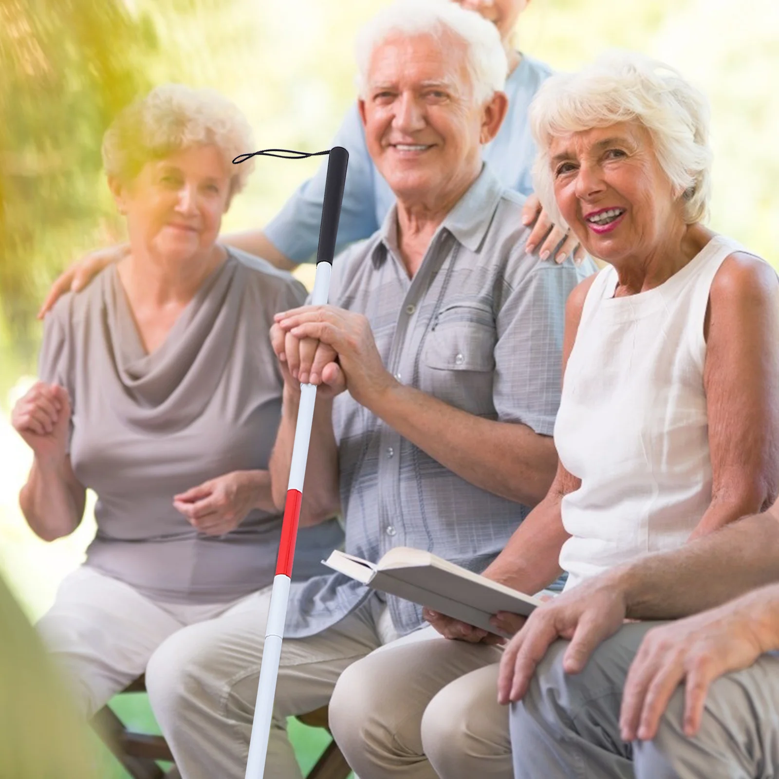 Трость для слепых людей из алюминиевого сплава