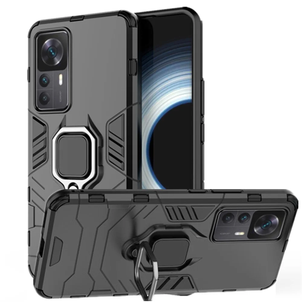 

4 in 1 Case on the For Xiaomi 12t pro 12T Case for Xiaomi 12T 12 11T Pro Cover Shockproof Ring Stand Back Coque For Xiaomi 12T