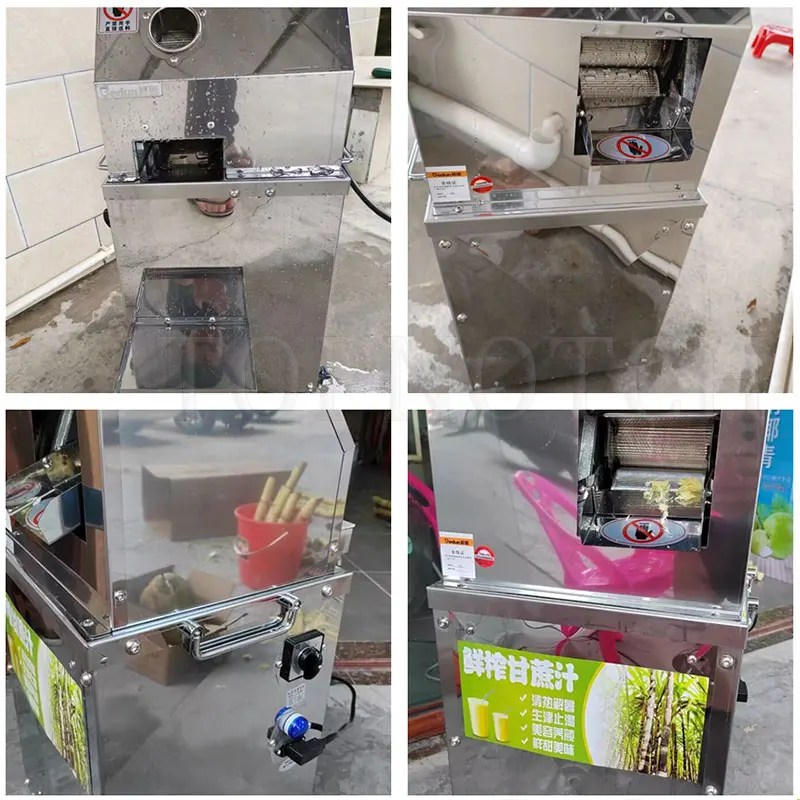 Электрическая соковыжималка для сахарного тростника коммерческая машина