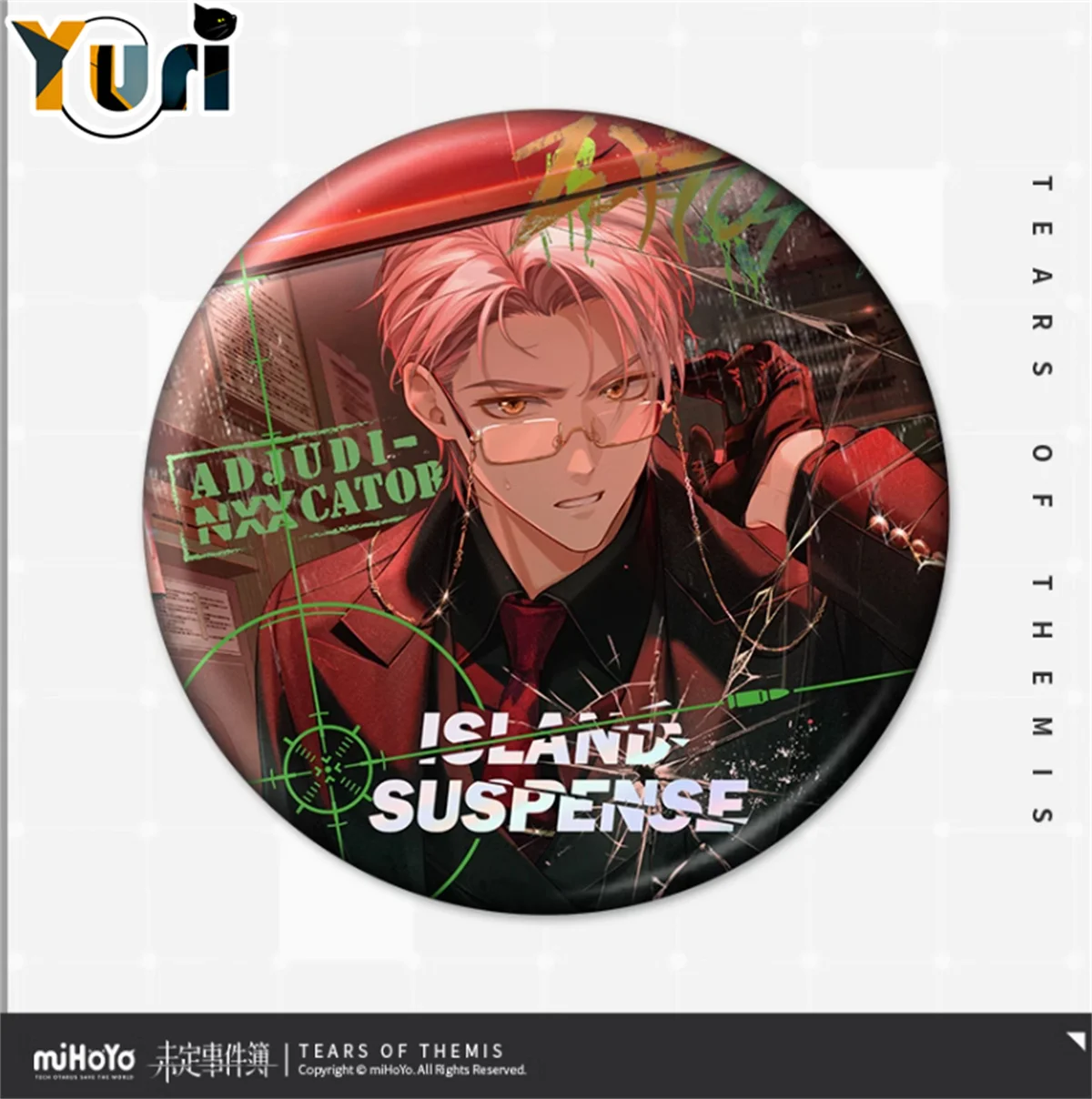 Слезы Фемиды Люк Ся Янь Artem Zuo Ran Vyn Mo Yi Marius Lu Jinghe Официальный значок Орнамент