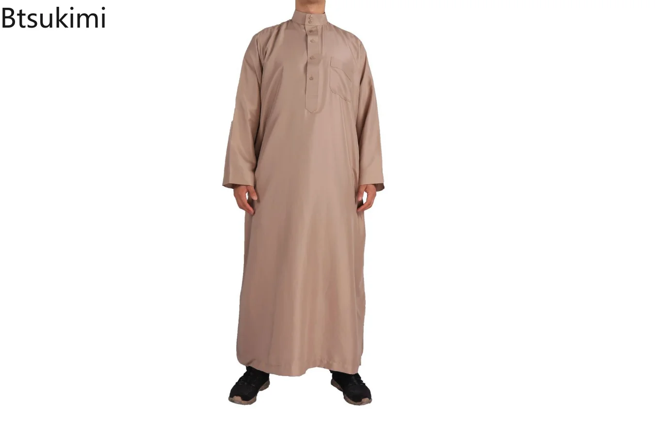 Muslim Men Clothing Islam Dress Fashion Kaftan Jubba Thobe Saudi Arabia Kaftan Abayas Turkey Dubai Luxury Robe Pakistan Moroccan
