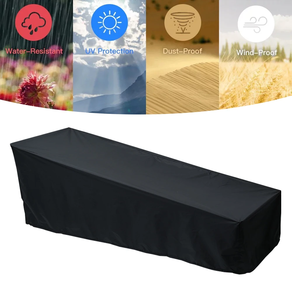 Водонепроницаемый Уличный Садовый Шезлонг Защитный Чехол Для Мебели Стула Патио