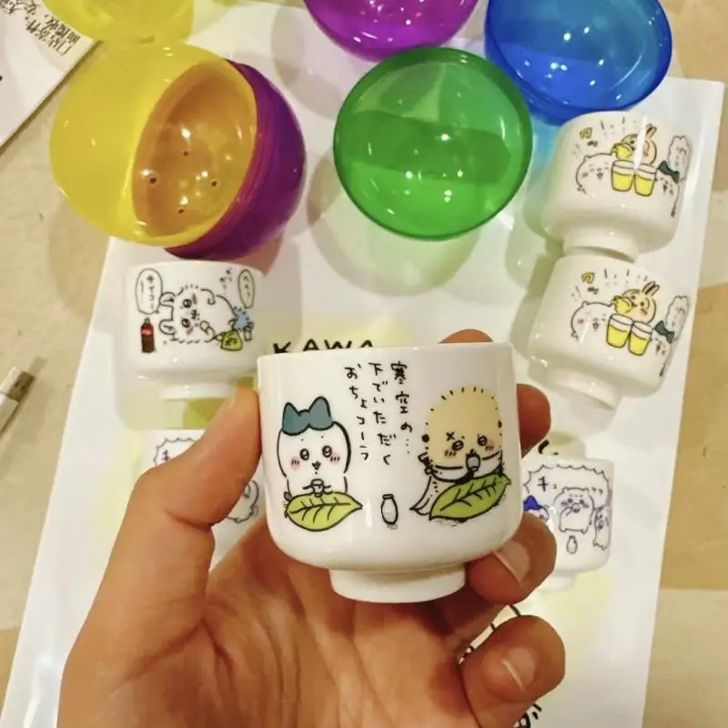 Маленький бокал для вина Kawaii Chiikawa с высоким внешним видом милая мини-чашка
