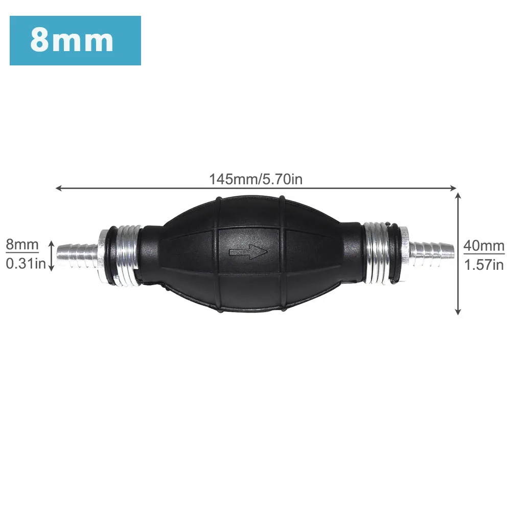 

Топливный насос 6/8/10/12 мм, ручная грунтовка, лампочка для топлива, используемый для автомобилей, кораблей, лодок, морского дизеля, бензина, двигателя, масла, дизельного насоса, инструменты