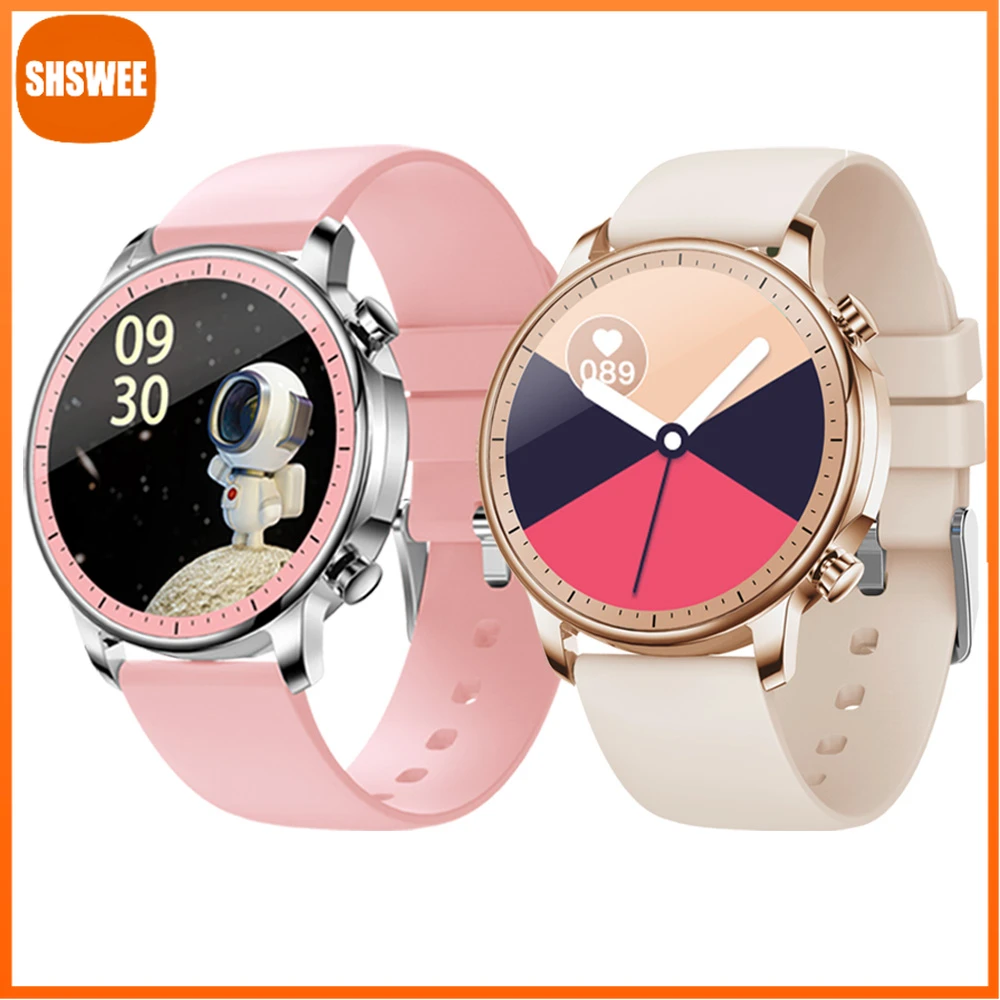 

For Xiaomi Huawei V23 Smart Watch Men Women Full Touch Screen Heartrate Detection Blue Tooth Fashion Smartwatch For IOS Android