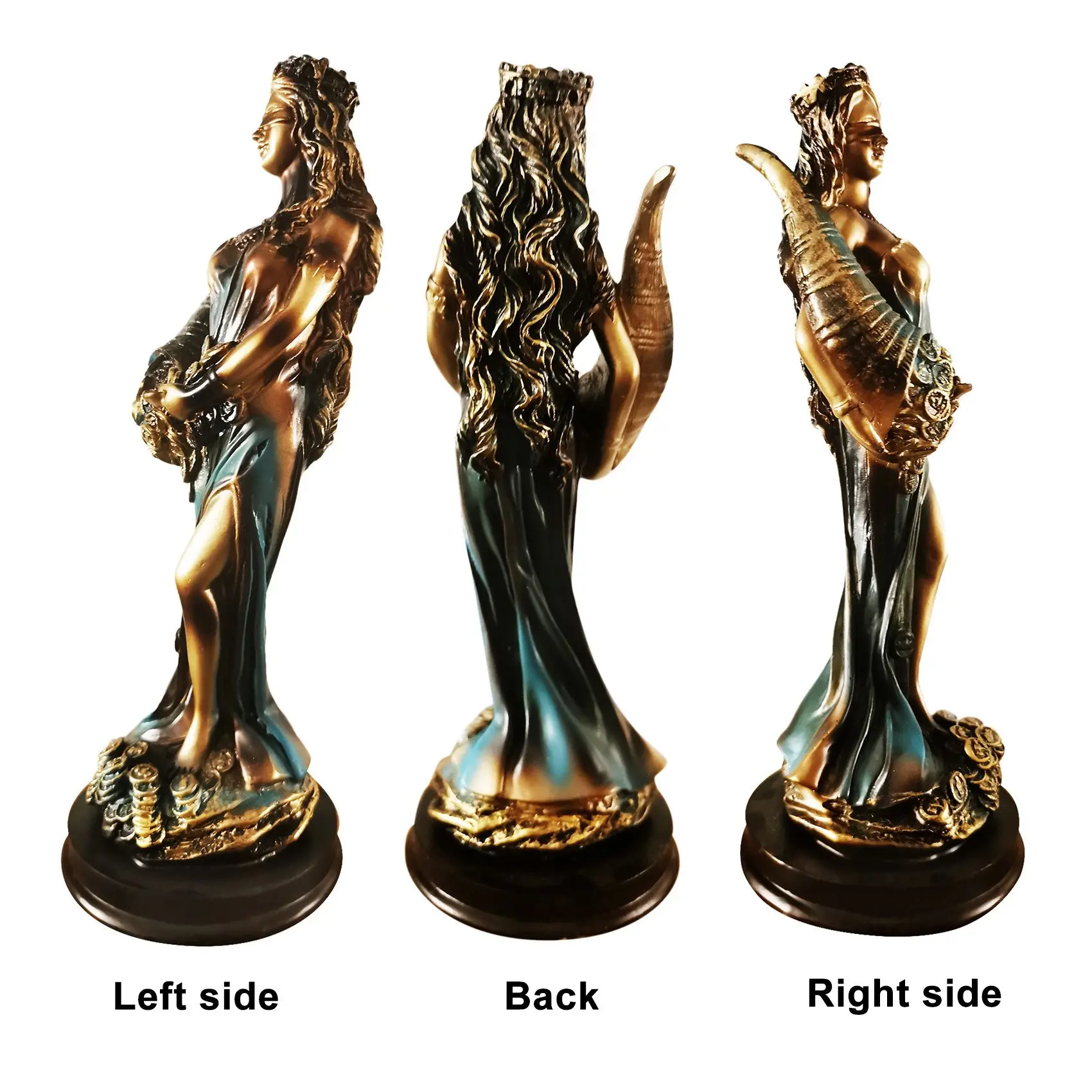 Статуя Фортуны с завязанными глазами древнегреческая римская богиня удачи